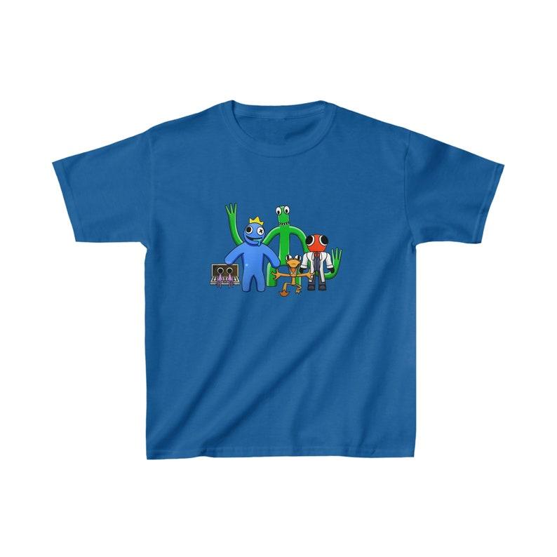 Rainbow Friends Group Monster Toddler Tee Shirt T-Shirt Soft Heavy Cotton YouTube Quality Printed Multiple Colors FREE SHIPPING 120