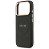 Guess Peony Hot Stamp MagSafe Case for iPhone 17 Pro Black