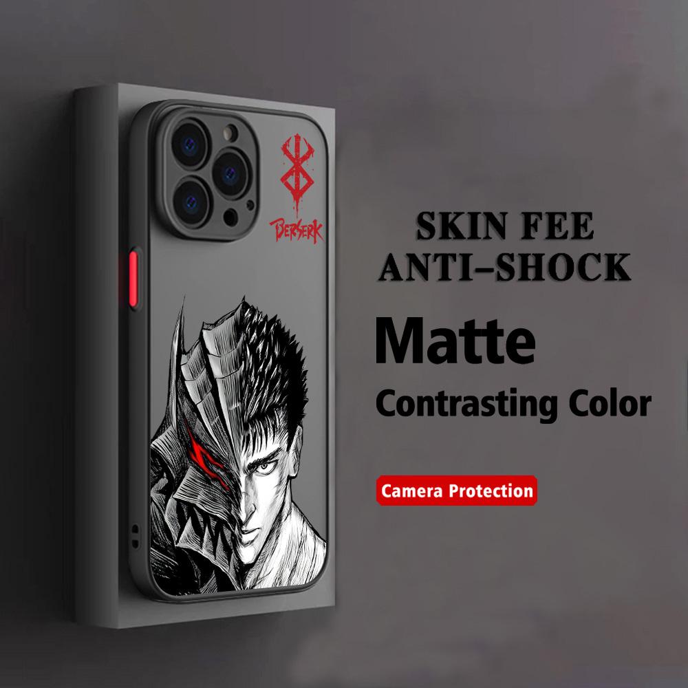 Hot Anime B-BerserkS Cool Phone Case For Xiaomi Redmi Note 14 13 12 11 11S 10 9T 8 7 Pro Plus 4G 5G Matte Clear Back Cover