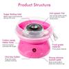 Electric DIY Cotton Candy Maker Mini Portable Cotton Sugar Floss Machine Household Marshmallow Food Processor 260*260*180mm
