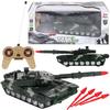 Remote Controlled Tank with Launcher, Cannon, Tank Light, Sound