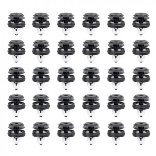 30PCS Interior Door Trim Panel Retainer Clips 51417325082 for BMW 530e 530i 540i