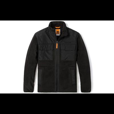 Jackets Men's Black Stand Collar Moderate A69M9-001