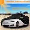 Outdoor Full Vehicle Cover For Jaguar XF - Side Zipper Design, Waterproof Dustproof Sun Protection Car Cover