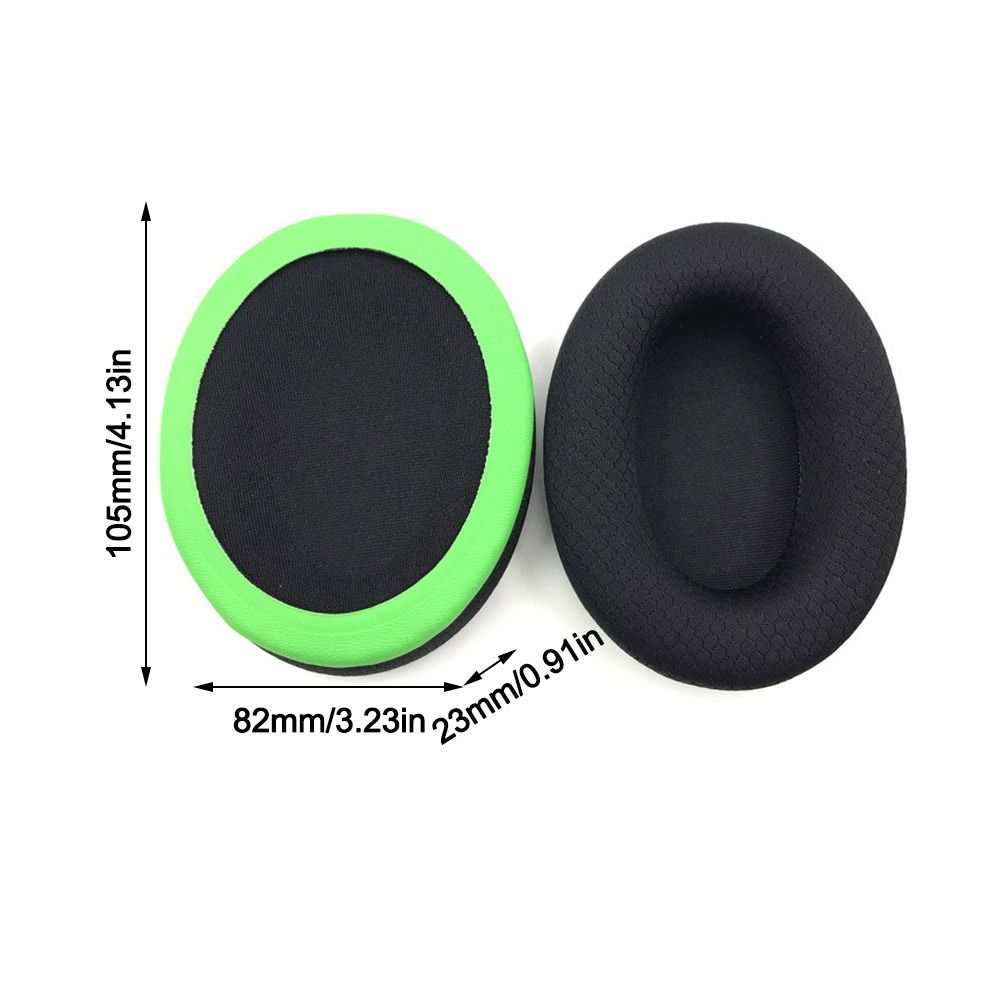 1Pair Sponge Ear Pads Replacement Soft Headset Earmuff Headset Repair Headphone Protective Cover for Razer KAIRA X Pro
