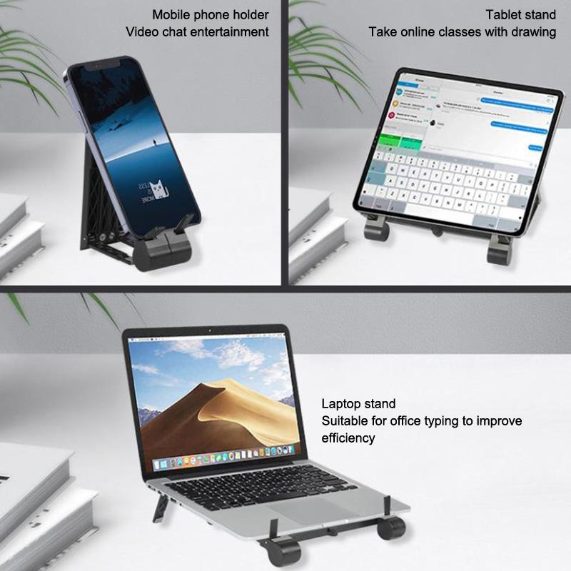 Hot Sale Foldable Laptop Riser Stand For Desk Notebook Support Mini Laptops Keyboard Stands Holder For Tablet Phone