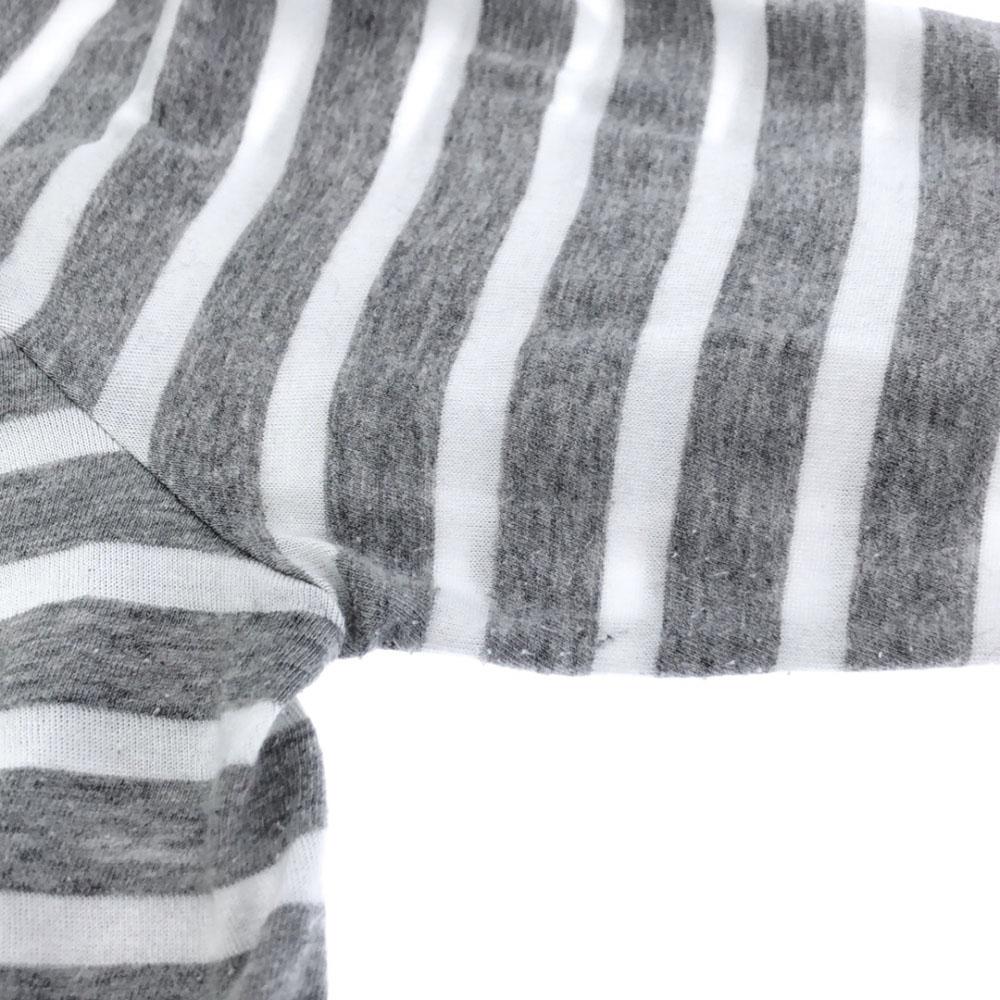 sacai luck made in Japan Border Pattern Long sleeve Back ribbon Cut Women Used