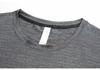 Men's Quick-Dry Casual Short Sleeve Sports T-shirt for Running and Fitness