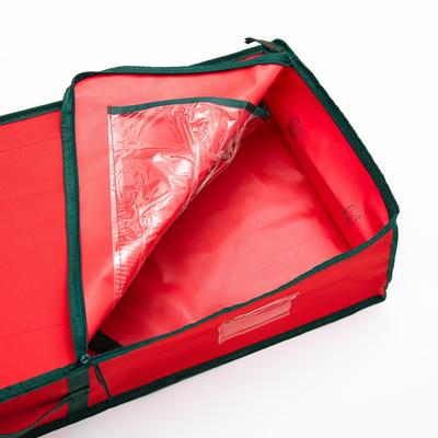 Cross-Border Christmas Tree Ornaments Gift Storage Bag - Under-Bed PE Woven Cardboard Roll Paper Bag