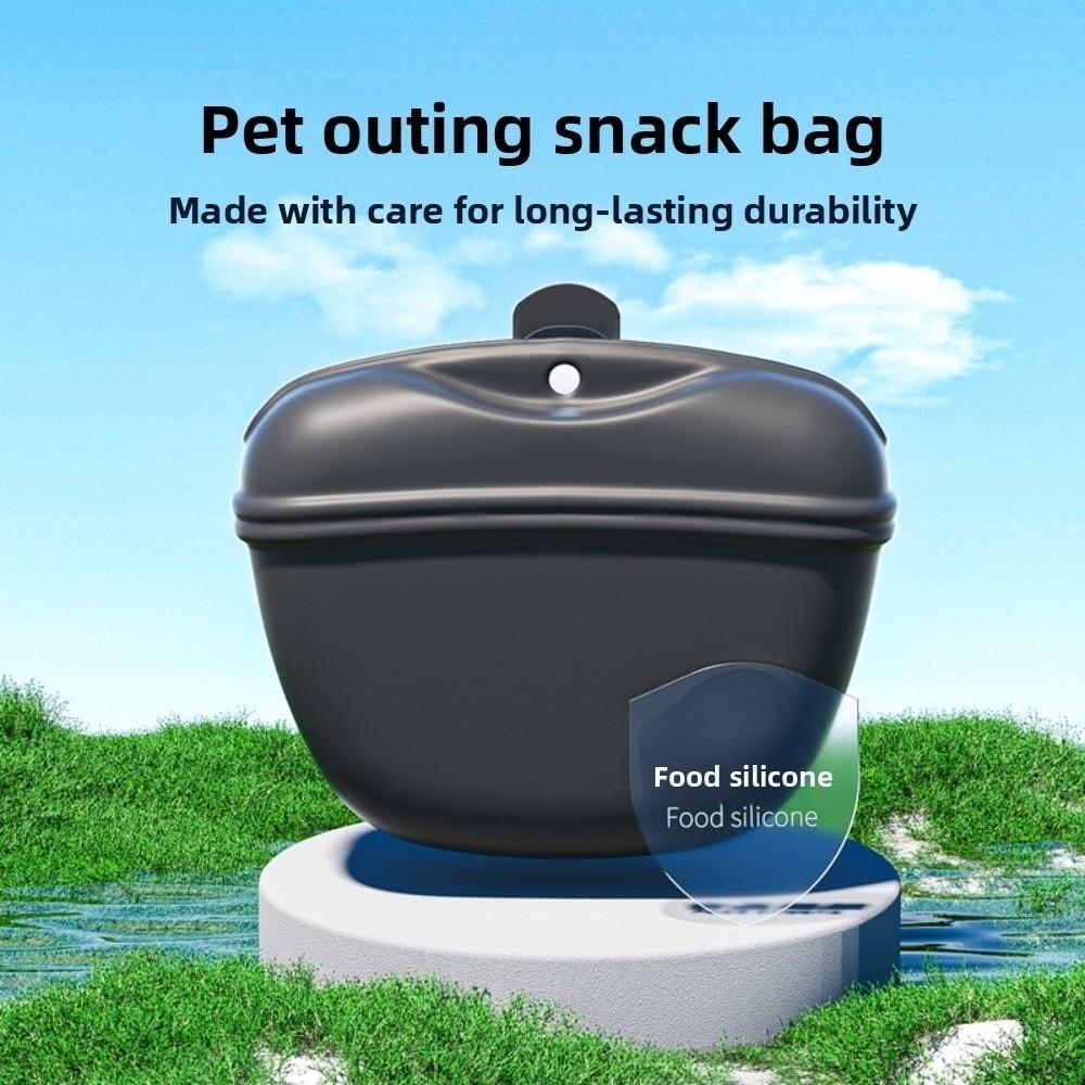 with Clip Pet Feeding Bag Large Capacity Dog Snack Waistpack Dog Training Food Bags  Pet Products