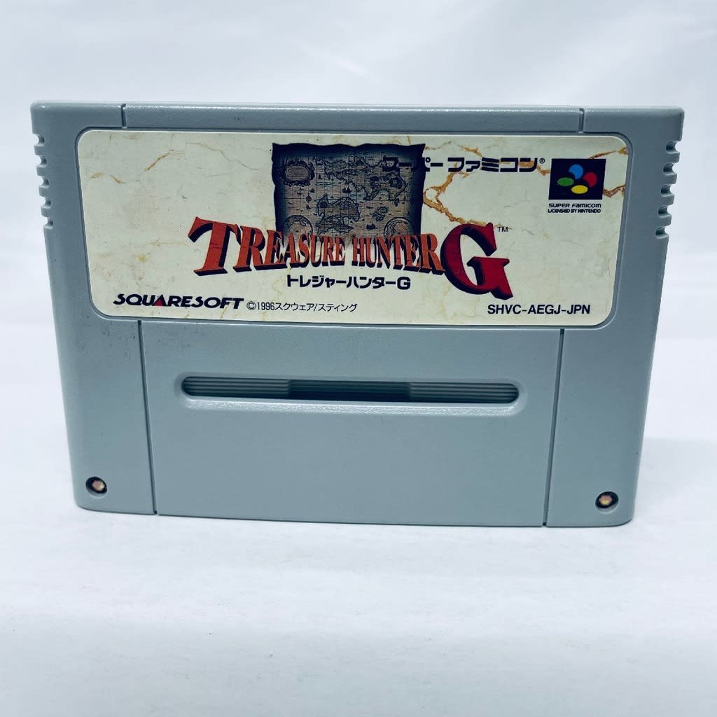 Used Treasure Hunter G SFC SNES Super Famicom SHVC-AEGJ Tested Working Nintendo RPG Square NTSC-J Super Nintendo Cartridge