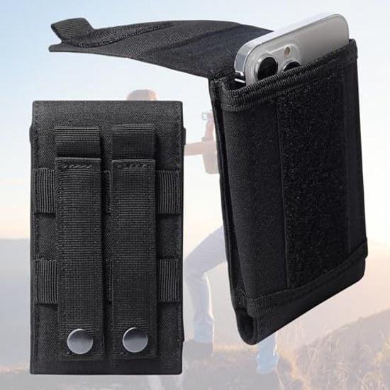 Jisoncase Smartphone Pouch Men Birthday Gift Mens Waist Belt Type Compatible All Models Under 6.1 Inches Supports iPhone Convenient Carrying Suitable