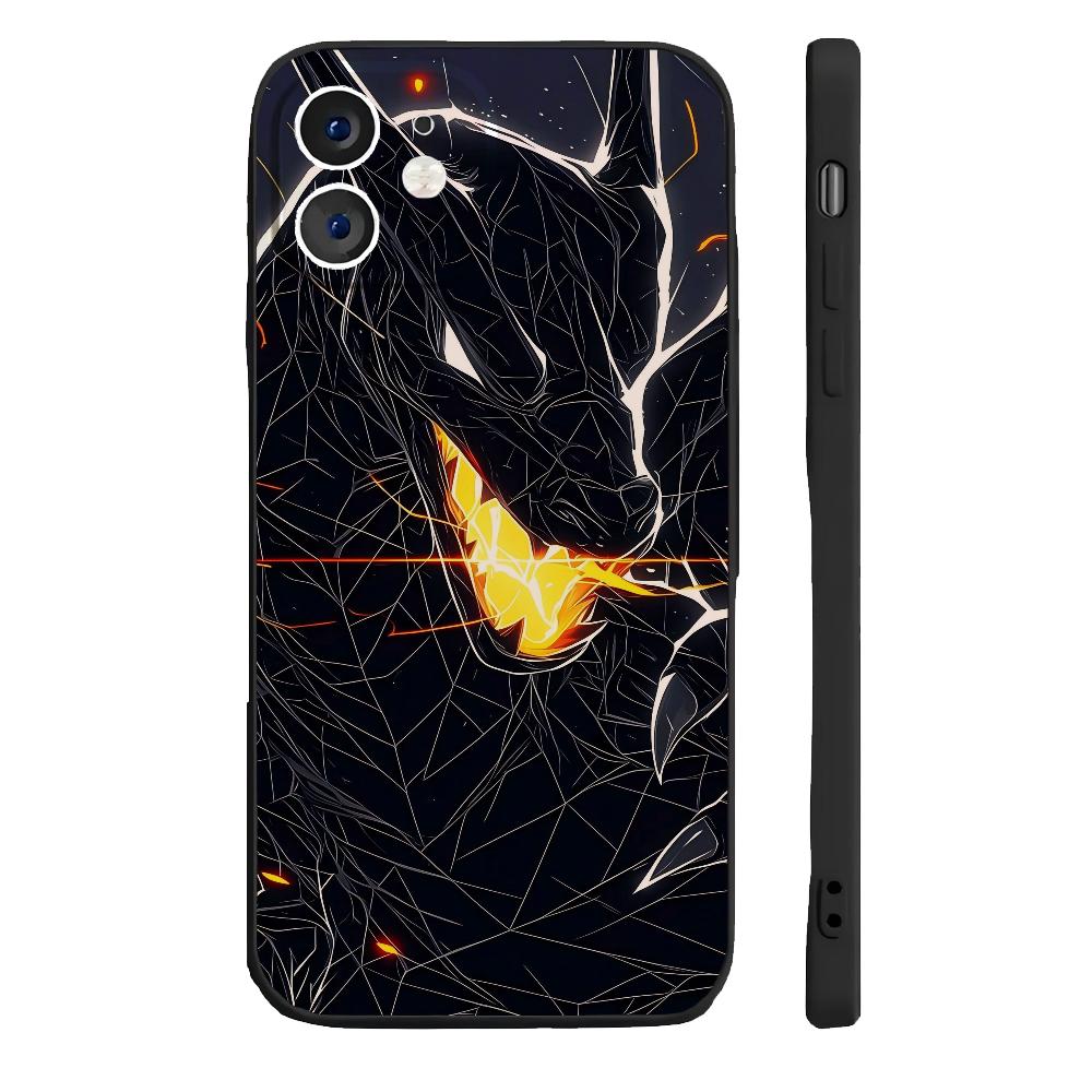 

Чехол для телефона C-charizard силиконовый мягкий для iPhone 16 15 14 13 12 11 Plus Pro Max Plus For IPHONE 16PLUS