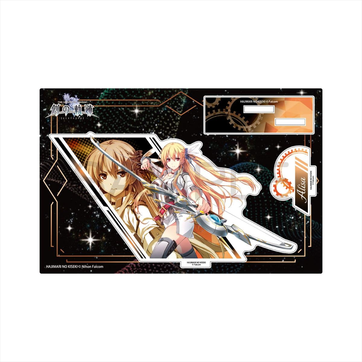 

Algernon Products Hajime no Kiseki Acrylic Figure Alisa H145 x D95mm Acrylic Cut-in Approx.