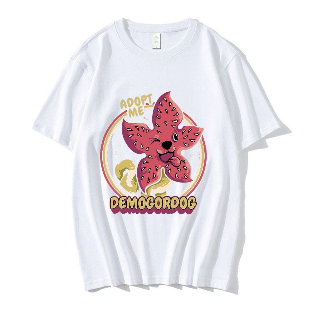 

Adopt Me Demogorgon Cute Cannibal Flower Pattern Tshirt Mens Womens Cotton Casual Fashion Retro Pure Cotton Tshirt 4XL
