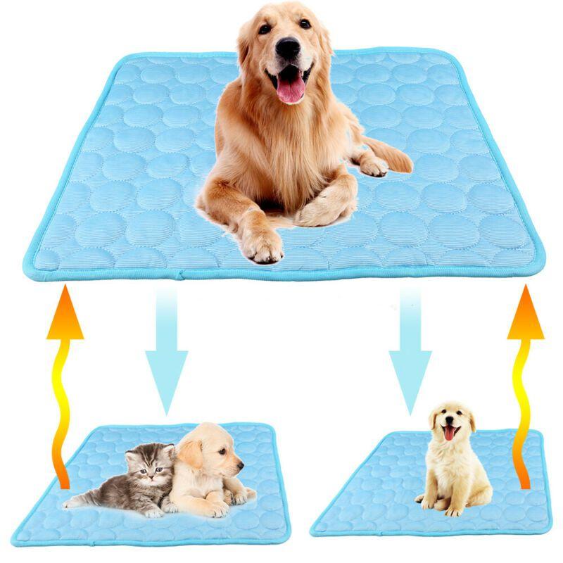 Soft And Breathable Dog Cooling Mat Perfect For Sofas And Pet Beds This Summer