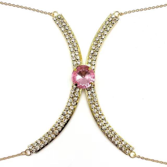 Hot-Selling Fashion Diamond Body Chain: European & American Nightclub Style