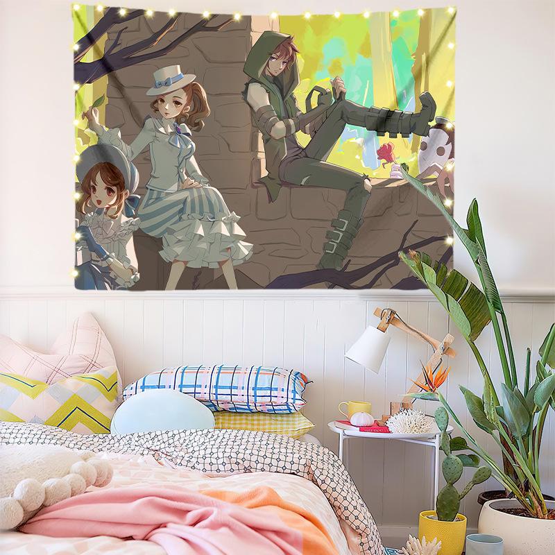 Digital Printing Background Cloth Anime Game Fifth Personality Hanging Blanket Wall Cloth Dormitory Bed Head Decoration Cloth
