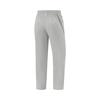 Li Ning Fitness Series Solid Color Mid Waist Comfortable Breathable Versatile Straight Leg Sports Pants Men Bottoms Geological-Gray AYKV141-1
