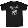 Chihuahua T Shirt Dog Breed Portrait Face Men'S Person