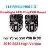 2 Stück LED-Chip für Frontscheinwerfer 31395943/B9081-D/Leiterplatte Für Volvo S90 V90 XC90 16-2023 Hohe Version Angel Eye Tagfahrlicht Lichtquelle