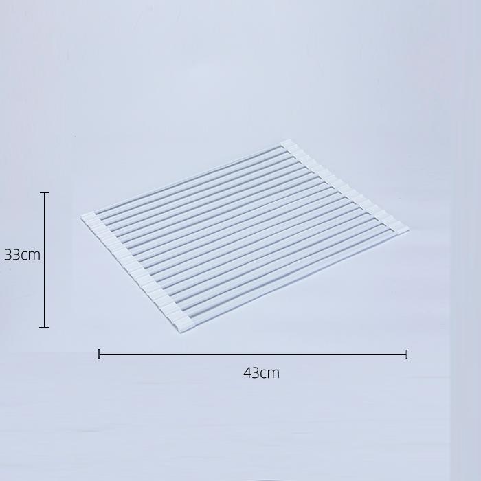 Silicone Drain Rack Sink Bracket Drain Rack Kitchen Drain Pad Water Filter Thermal Insulation Multi Power Roller Blind Folding