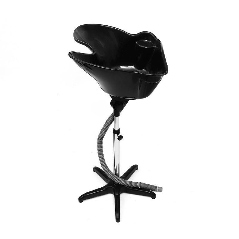 Heigh92-130 Cm Adjustable Hair Washing Salon Basin Shampoo Bowl Sink Drain Hose Stand Holder Home Bathroom Fixture for Sick Elder