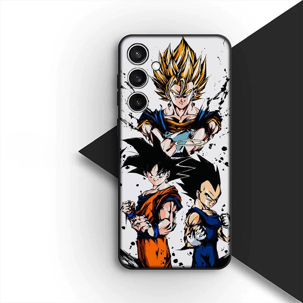 for Samsung Galaxy S20 S22 S21 FE Ultra Plus A07 A17 A15 A16 A25 A57 A37 Phone Case Vegeta Dragons Gokus Balls DragonBalls Z