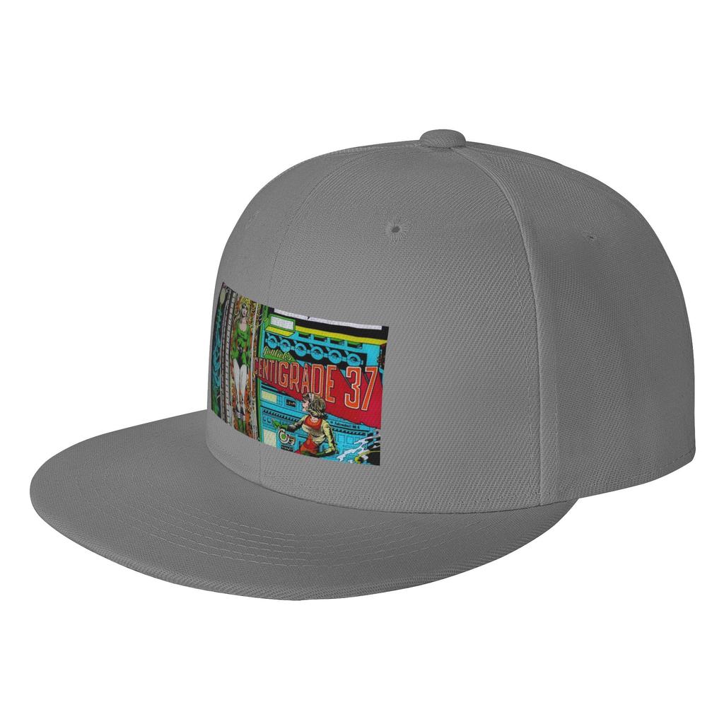 Fashion Centigrade s Pinball Art Flat Brim Sun Hat American Retro Hats For Unisex