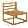 8 Piece Garden Lounge Set with Cushions Solid Acacia Wood