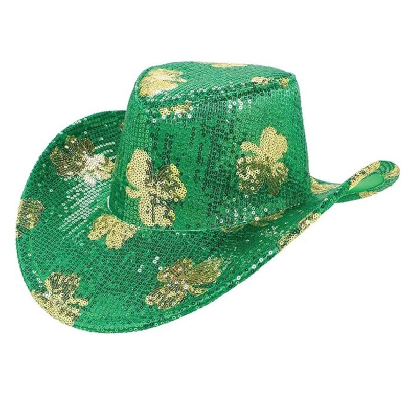 Ирландская шляпа на День Святого Патрика Ирландская национальная шляпа Шляпа для карнавала с индивидуальным дизайном 1