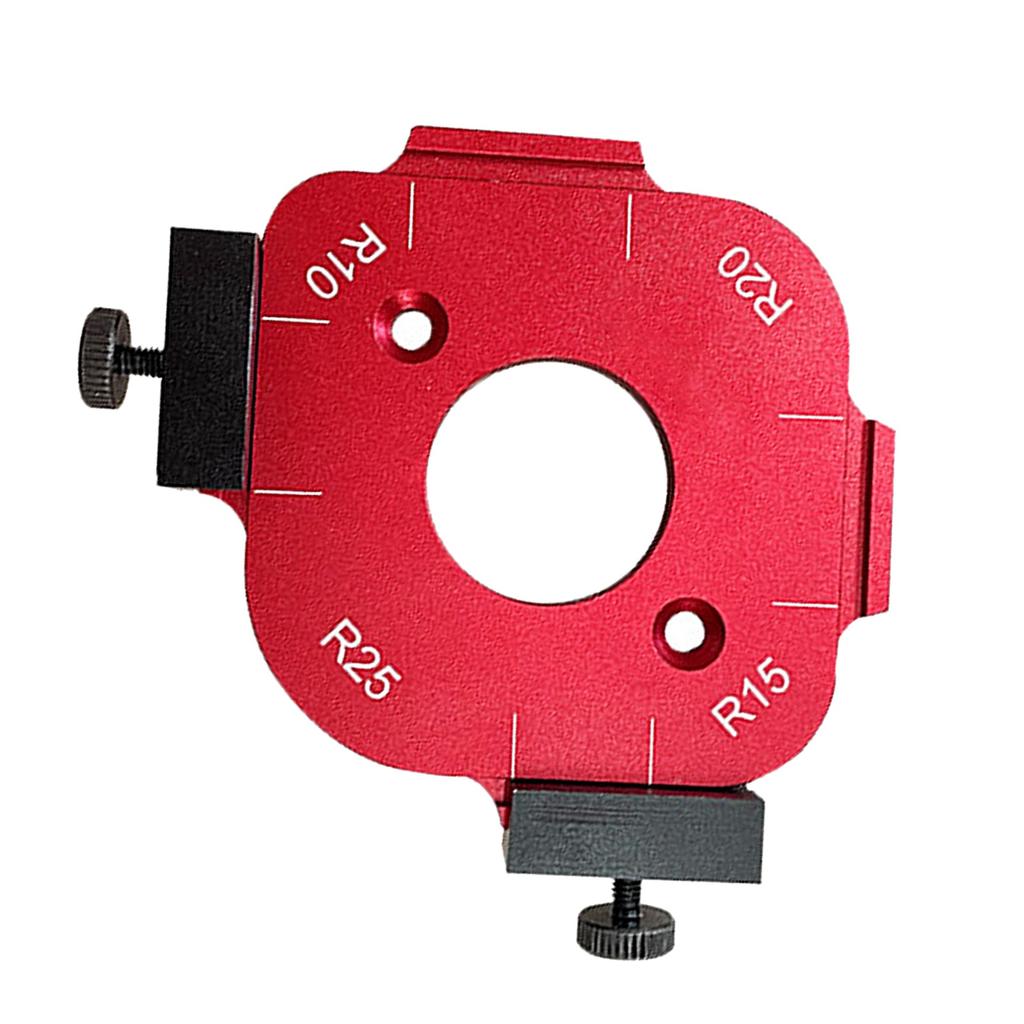 Radius Jig Router Template 4 In 1 R10 R15 R20 R25 Multifunctional Accurate Aluminium Alloy Fast Locator R Angle Template