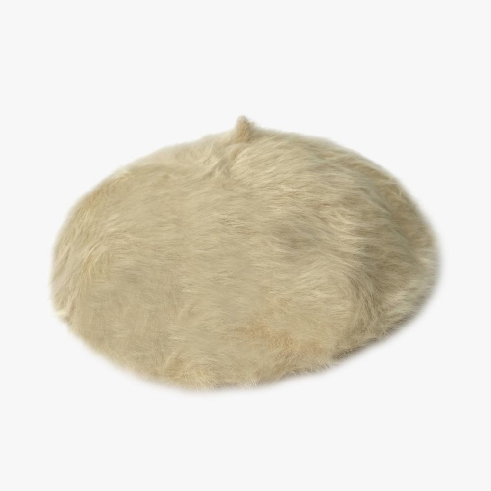 

Beret Women s Retro Leopard Print Painter Japanese Versatile Bud Hat Korean Version Rabbit Hair Pumpkin Hat One size