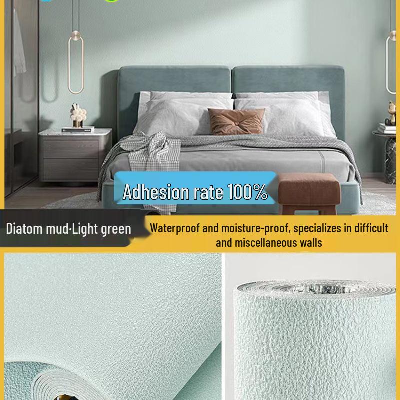 

3D Самоклеящиеся Водонепроницаемые Обои: Влагостойкое настенное покрытие для отслаивающихся поверхностей 2.8m x 50cm