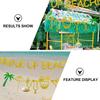 1 Set Seaside Beach Party Banner Bunting Summer Party Photo Booth Decor Bunting Glitter Banner