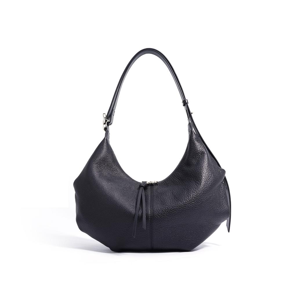 New Large-capacity Leather Minimalist Texture Shoulder Bag Underarm Bag Niche Handbag