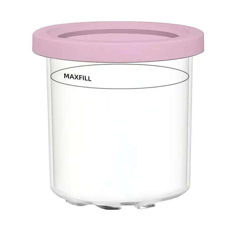 Ice Cream Maker 1-4pcs Ice Cream Pints Cup Ice Cream Containers With Lids For Ninja Creami Pints For Nc301 Nc300 Nc299amz Bar