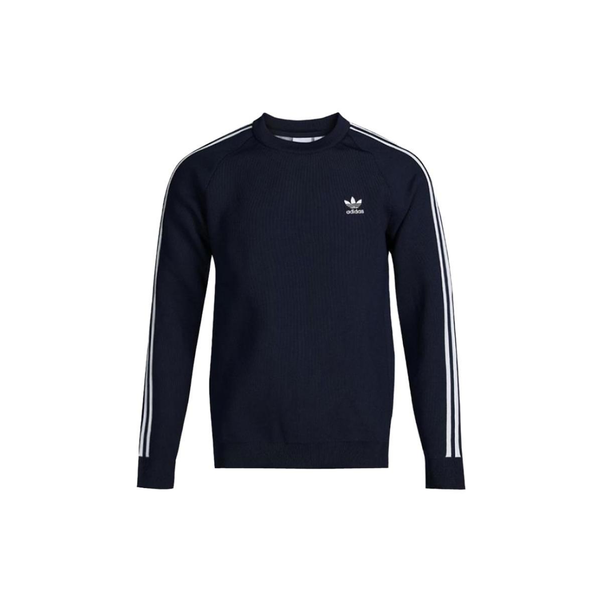 adidas originals Knit Crew Collegiate Navy Men s DH5751 XS