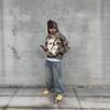 Camouflage Loose Fit Hoodie Unisex Hip Hop Streetwear 3D Graphic Casual Sweatshirt