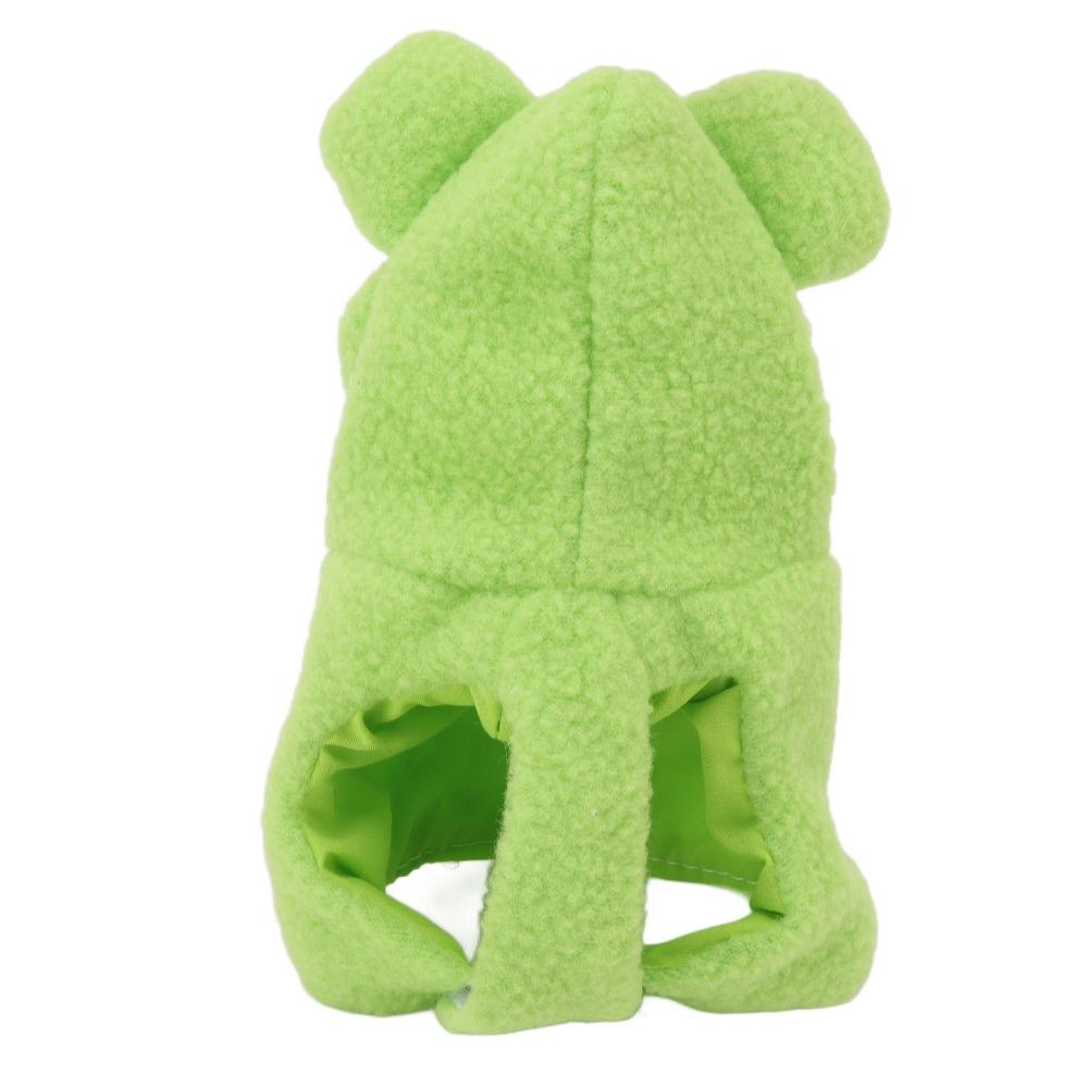 Frog Shape Parrot Frog Costume Green Color Pet Bird Hoodie Cute Small Animals Clothes  For Parrots