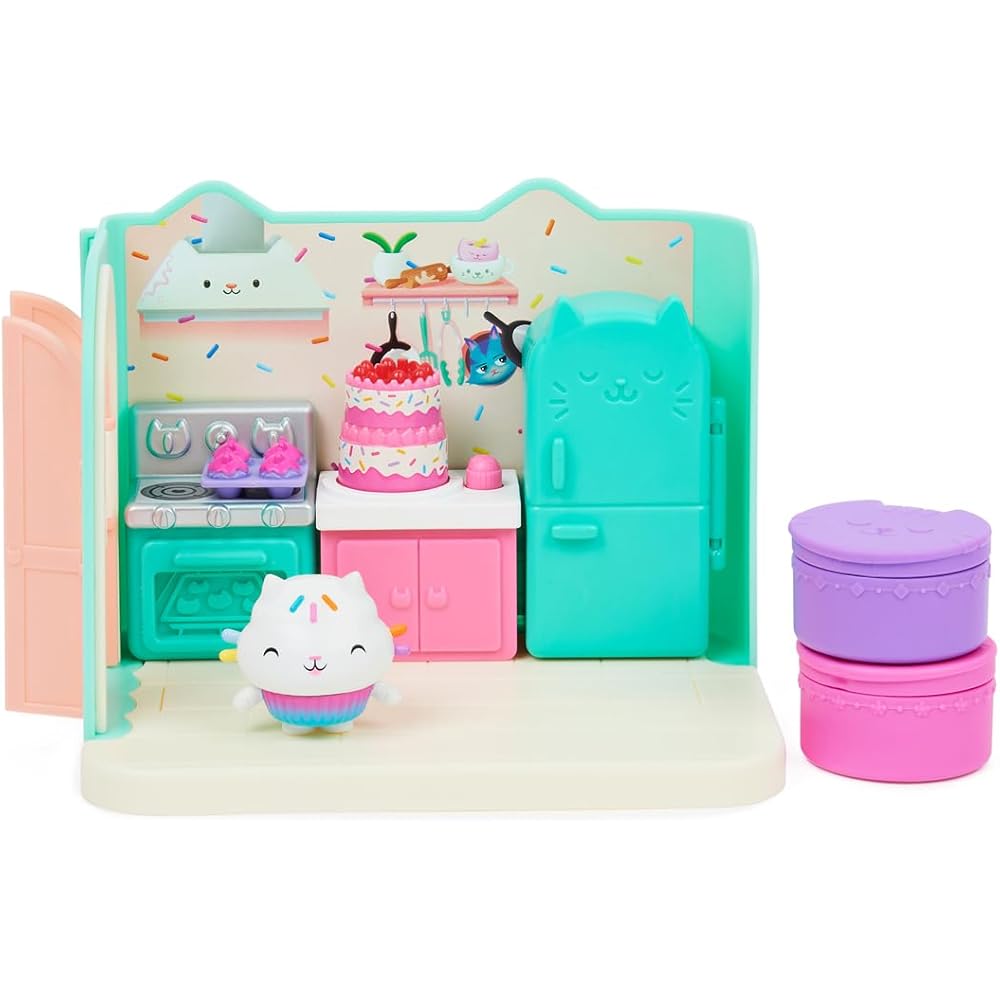 

Gaby Dollhouse Kitchen Room Set with Accessories for Kids