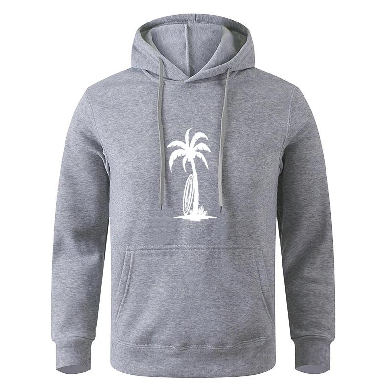 Men's Multi - Color Fashionable Printed Pocket Sports Fitness Casual Pullover Sweatshirt Hoodie