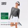 Benlai Women's 2025 Autumn Loose Fit Long Sleeve T-Shirt