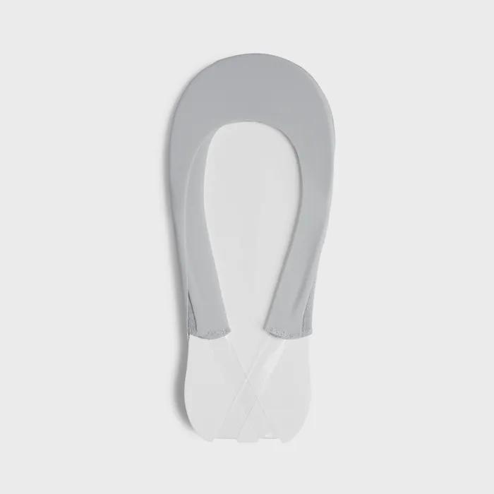 Seamless transparent strap fake socks