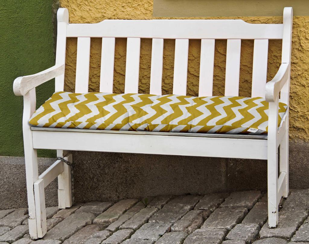 Vargottam Potištěné venkovní lehátko na lavici Voděodolné lehátko na lavici