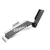 JL Wrangler Left Foot Rest Pedal: Metal Interior Foot Fatigue Relief