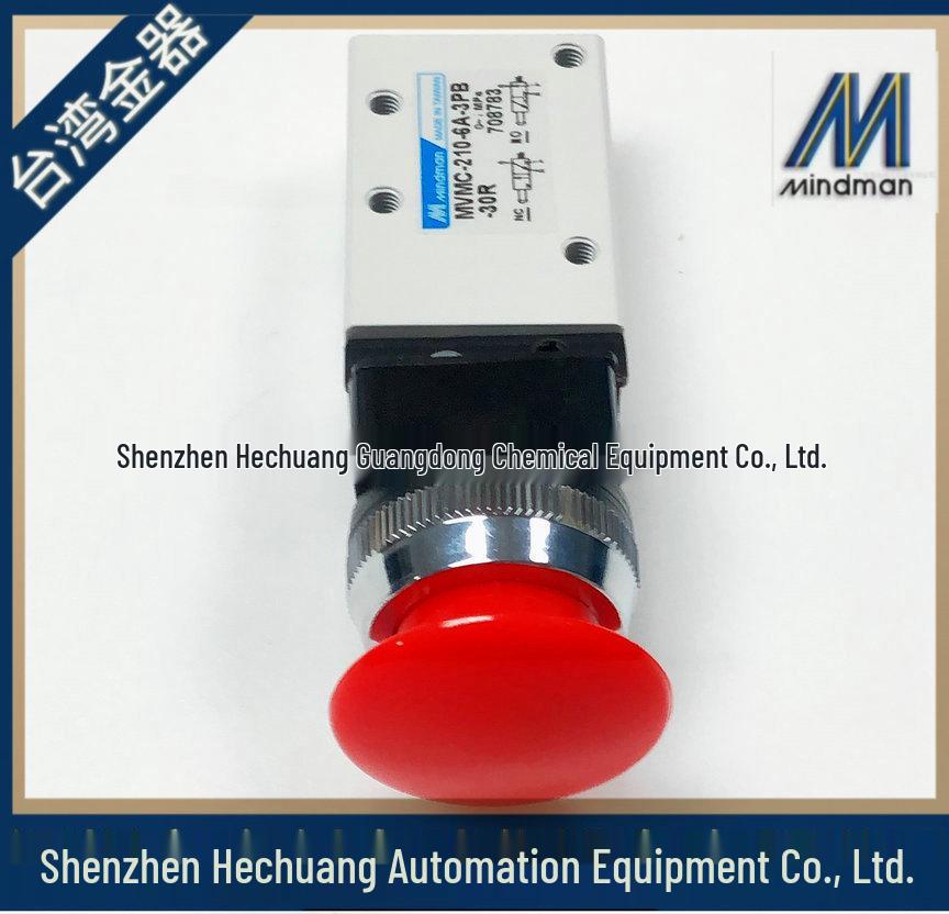 MVMC-210-6A-3PB-30R Pneumatic Mechanical Valve by Mindman - Original Product