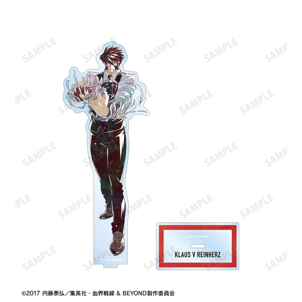 TV Anime Blockade Battlefront Klaus V Reinherz Ani Art 4th Edition Big Acrylic Stand "Blood & BEYOND"
