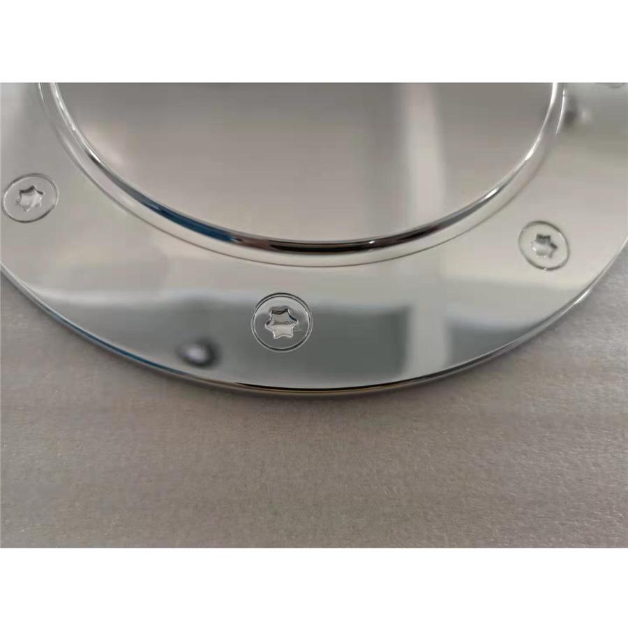 Chrome Plating Fuel Gas Tank Door Cover Cap ABS×1 For 2004-2008 Ford F150 Triple