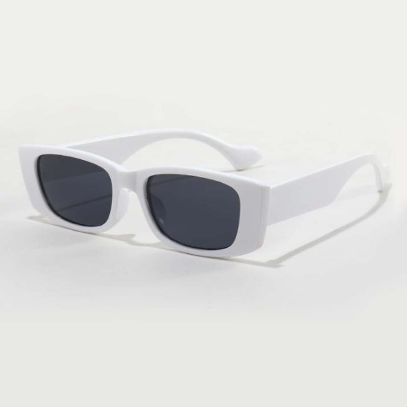 Unisex Rectangular Sunglasses Fashionable UV Protection for Family Outings Travel Sports Holiday Wear